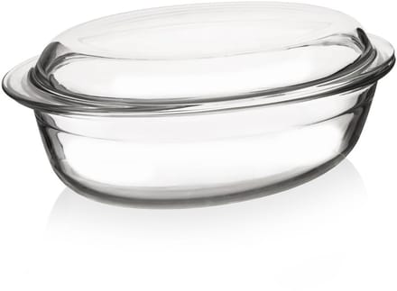 Orion - Ovenschaal - Borosilicaatglas - 3L - Met Deksel
