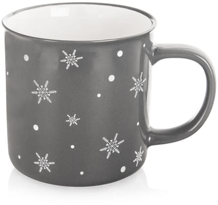 Keramische Mok met Winterse Sterren - 500ml