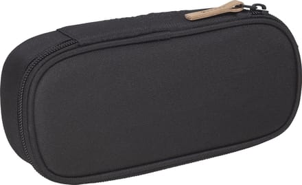 Beckmann etui - ovaal - leeg - zwart