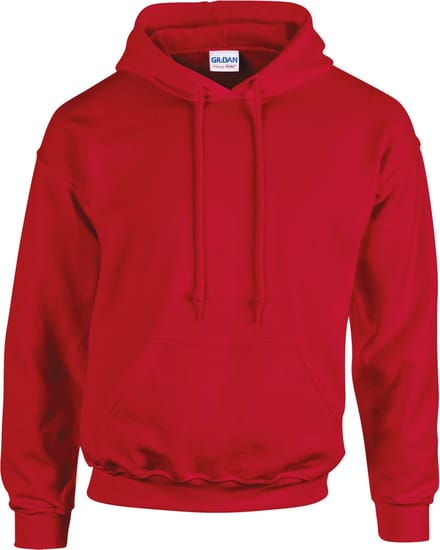 Gildan Heavy Blend™ Adult Hooded Sweatshirt GI18500 - Cherry Red - M