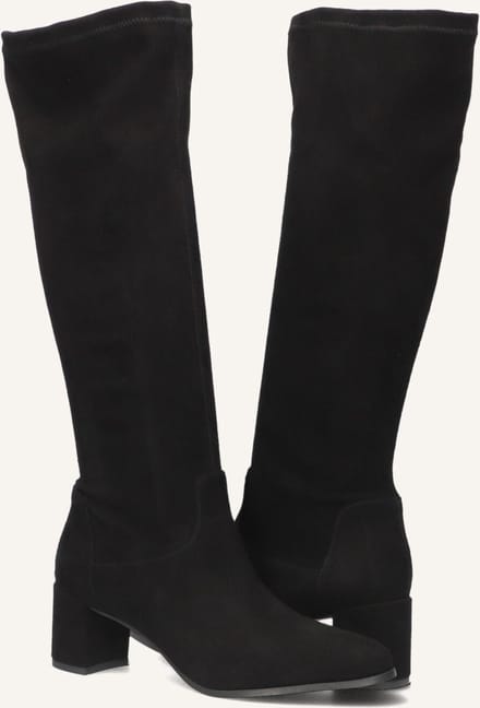 Notre-V 8581 Laarzen - Suède - Dames - Zwart - Maat 40