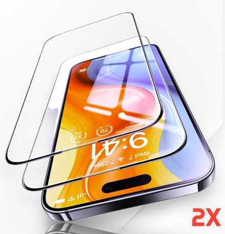 iPhone 15 Pro Max Ultieme Screenprotectie - Ontdek de 9H Luxe iPhone 15 Pro Max Tempered Glas - Ultra Stevige Screenprotector Bescherming voor iPhone 15 Pro Max