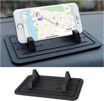 Antislip siliconen mat dashboard telefoonhouder - voor auto's & voertuigen - mobiele telefoons GPS .