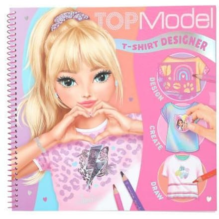 Top Model TOPModel -shirt Designer kleurboek Kleurboeken