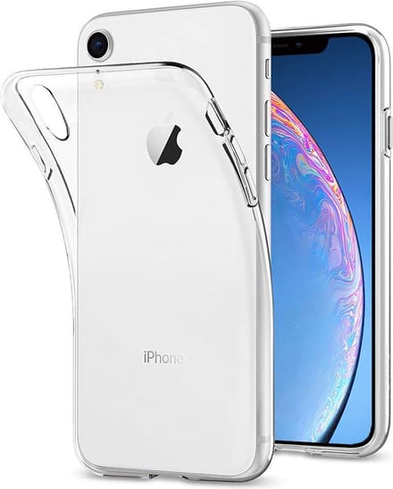 Cazy hoesje geschikt voor iPhone Xr Hoesje Siliconen - Flexibele Case - Transparant