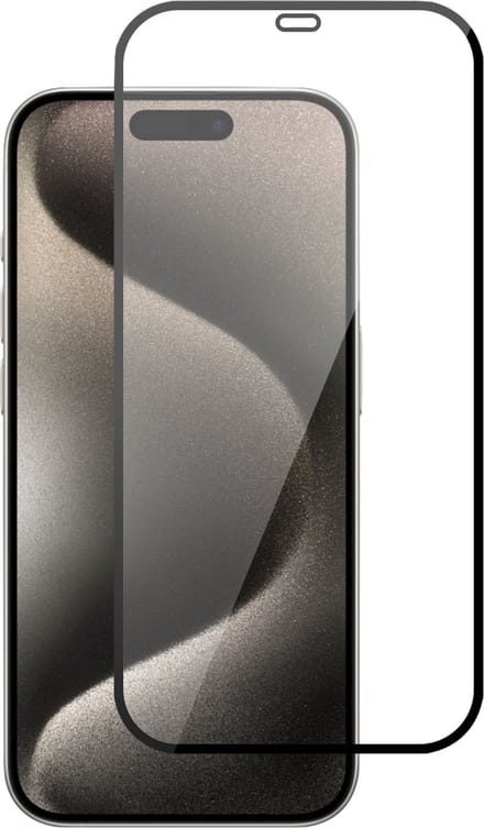 Screenprotector geschikt voor iPhone 15 Plus – Gehard Glas - Full Proteqt+