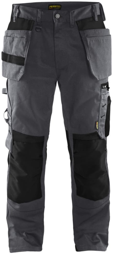 Blaklader Werkbroek met spijkerzakken 1555-1860 - Medium Grijs/Zwart - C48