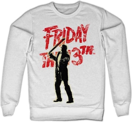Friday The 13th Sweater/trui -M- Jason Voorhees Wit
