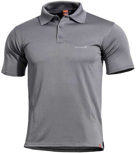 Pentagon Anassa Korte Mouw Poloshirt Grijs L Man