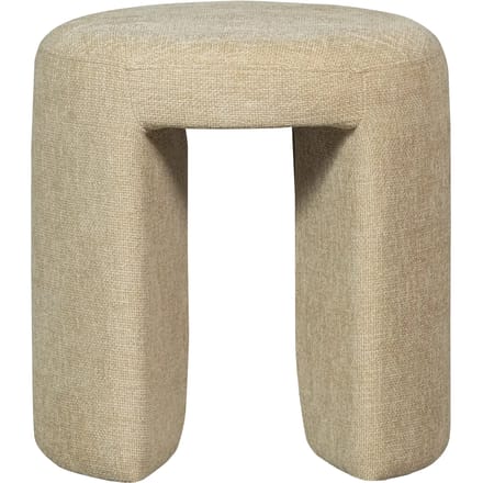 WOOOD Charlie Kruk - Chenille - Naturel - 47x45x45