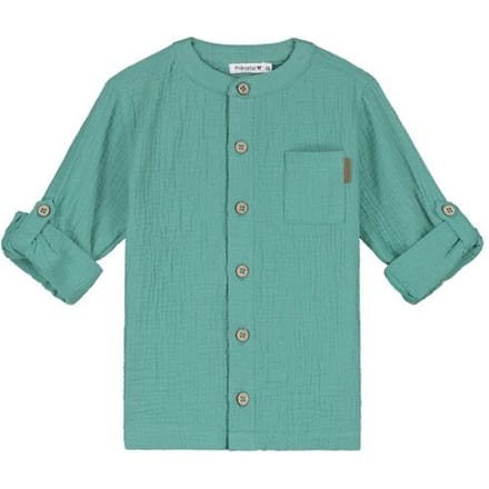 Prénatal baby blouse Seagreen 68 heren