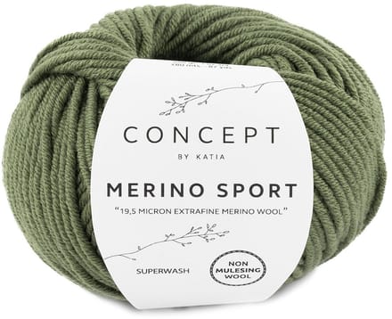 Katia Concept Merino Sport - 53 kaki - Wol Garen