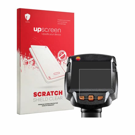 upscreen - Screenprotector voor Testo 872s - Folie Beschermfolie transparant