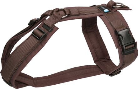 Annyx Hondentuig - Y-tuig - Bruin - L - Borstomtrek 70- 86cm - Gewicht 26-38kg