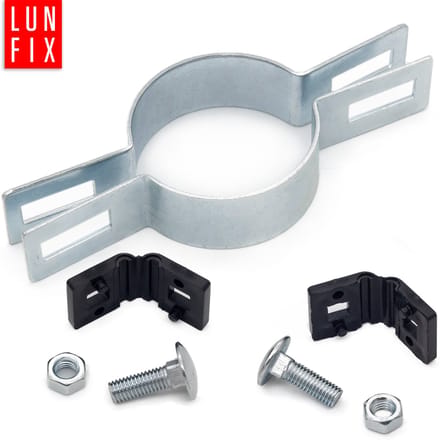 LUN FIX - Middenschoen - 42 mm - Verzinkt - Steunbeugel