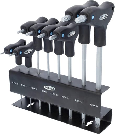 XLC TO-S103 - T-Model - Torxsleutel - T10-T50 - 8 Delig - Zwart