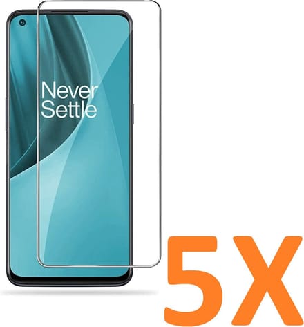 Screenprotector Glas - Tempered Glass Screen Protector Geschikt voor: OnePlus 9 - 5X
