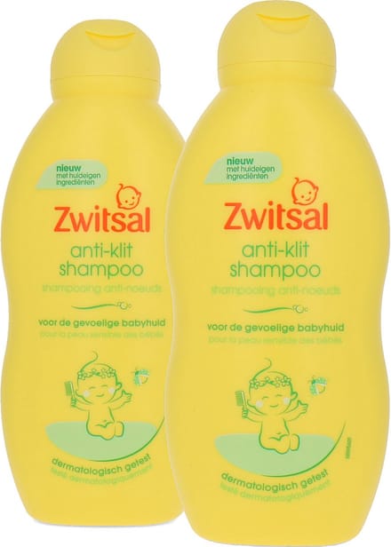Zwitsal Anti-Klit Shampoo - 2 x 200 ml