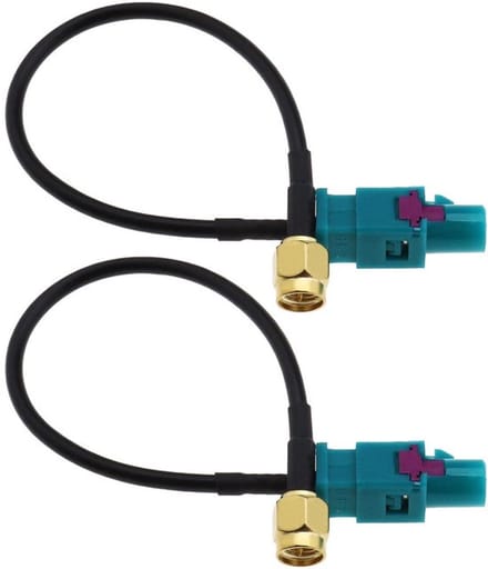Dailygoody Antenne Adapter Kabel - Fakra Z naar 15cm - Universeel