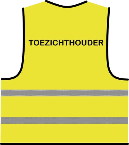 Hesje toezichthouder geel