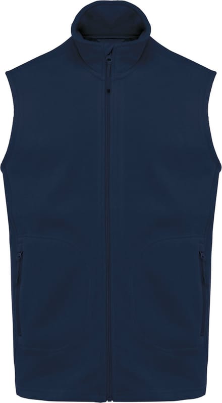 Kariban Ecologische uniseks bodywarmer van microfleece K9120 - Navy - M