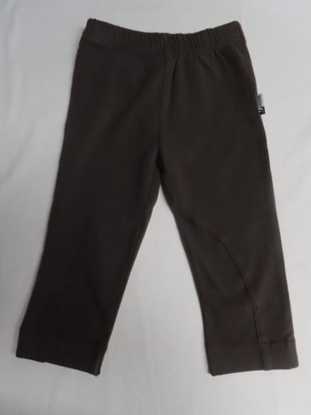 Legging - Meisje - Bruin - Effen - lengte 3/4 - 2 jaar 92