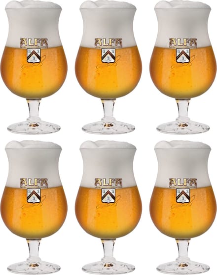 Alfa Bierglas Sommelier - 250 ml - 6 stuks