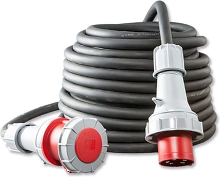 Verlengkabel 50m 400V-63A 5x6mm - 109263