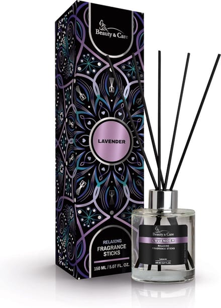 Lavendel geurstokjes - Beauty & Care - 150 ml. new