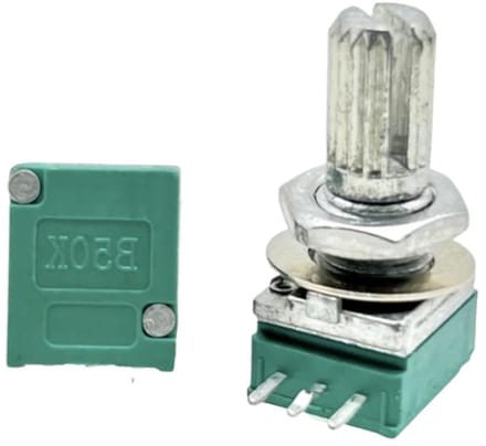Potentiometer Set - Variabele Weerstand - Audio Aanpassing - Met Schakelaar - 10 Stuks - Niet Gespecificeerd