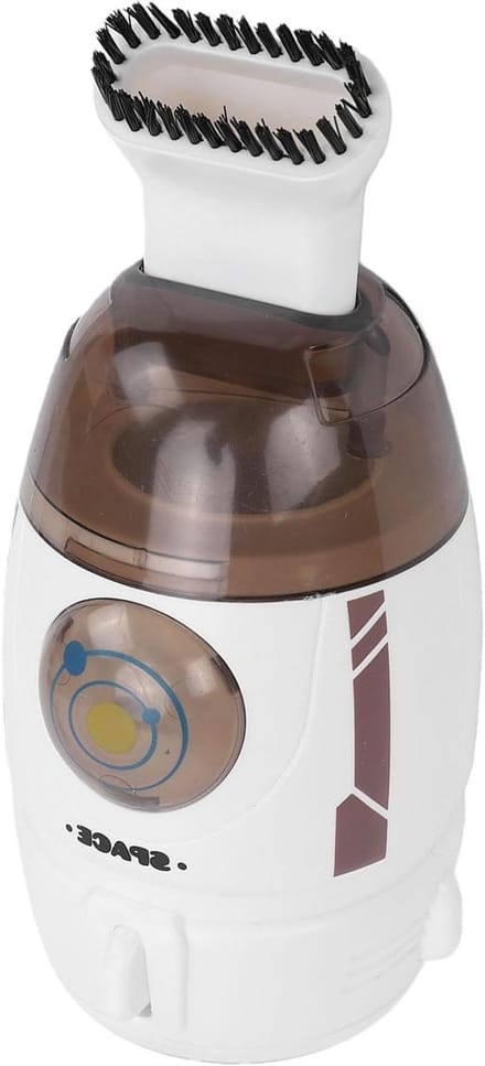 Bureaustofzuiger Mini - Desktopreiniger Handstofzuiger - Bureau Schoonmaken - Afneembare Stofbak - 55 ml - Grijs