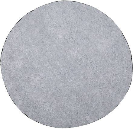 DEMRE - Shaggy vloerkleed - Lichtgrijs - 140 cm - Polyester