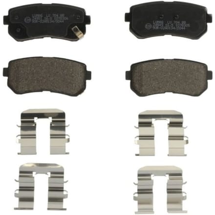 Remblokset BRECK 24949 00 704 00, achter