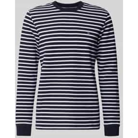 regular fit shirt met lange mouwen van katoenmix