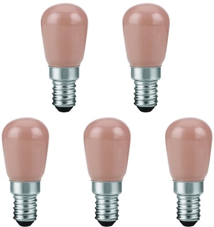 SPL E14 LED Lamp 2W Dimbaar - Extra Warm Wit - 1800K - LED Filament P26 Flame - 5 Stuks