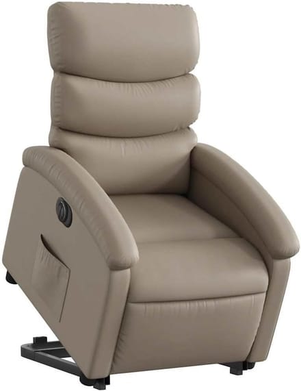 Elektrische Relaxfauteuil met Staluiterste - Comfortabele Zitondersteuning