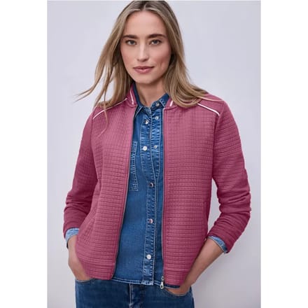 Gestructureerde blouson