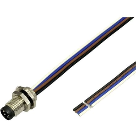 BKL Electronic 2701004 Sensor/actuator inbouwstekker M8 Aantal polen (sensoren): 4 0.2 m 1 stuk(s)