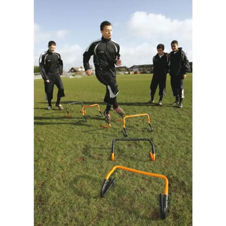 Precision Hordenset Verstelbaar Pvc Zwart/oranje 7-delig