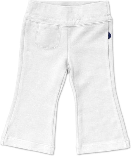 Silky Label broekje ice white - wijde pijp - maat 62/68 - wit