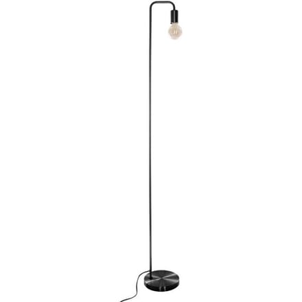 Metalen Staande Lamp zwart 150CM