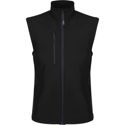 Regatta Heren Eerlijk gemaakte gerecyclede Softshell Bodywarmer (Zwart)
