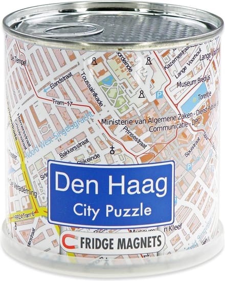 City Puzzle Den Haag - Puzzel - Magnetisch - 100 puzzelstukjes
