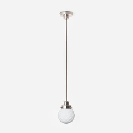 Hanglamp Arcade 20's Matnikkel - Art Deco Trade
