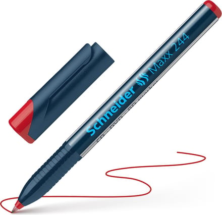 Schneider CD/DVD marker - Maxx 244 - 0,7mm - rood - S-124402