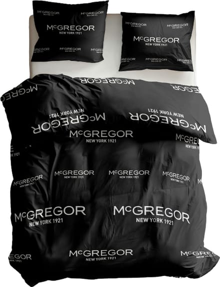 Dekbedovertrek McGregor - Antraciet kingsize 240x220