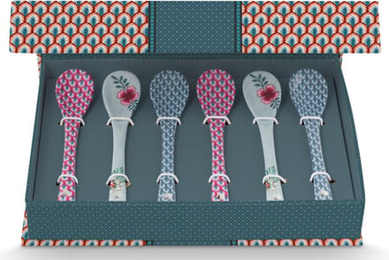 Giftset Teaspoons Oriental Flower Festival