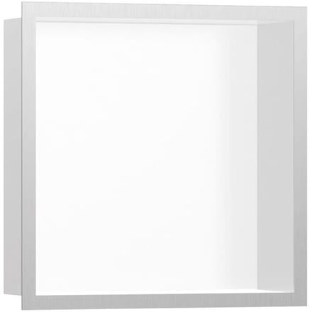 Hansgrohe XtraStoris Individual wall niche installation box with design frame 30 x 10 x 30 cm 56099800