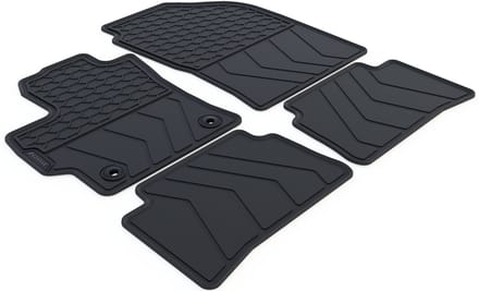Rubber Automatten geschikt voor Toyota Corolla - 2019-heden - 4-delig - Uitvoering: Hatchback
