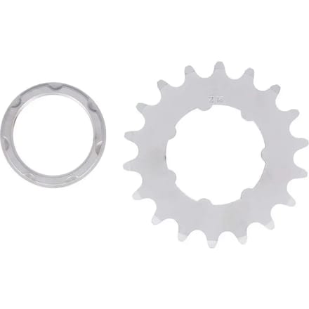 XLC kettingwiel SSS02 baan met ring 1/8 18T staal zilver